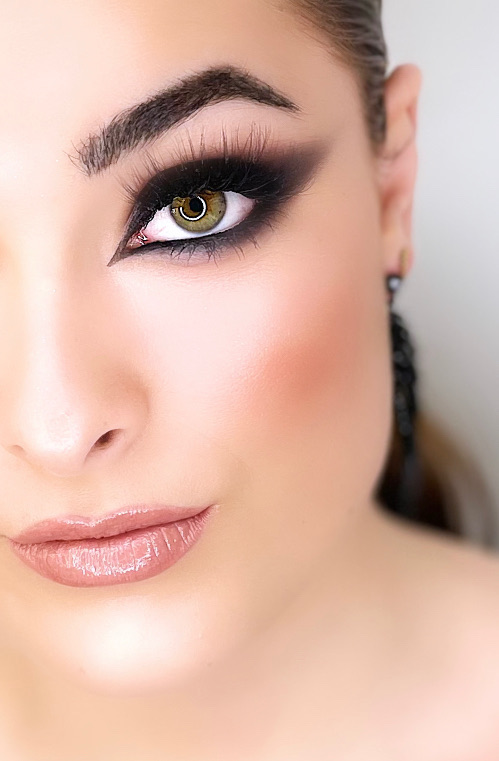 Trabajo de maquillaje de Paco Navarro · Mirada ahumada