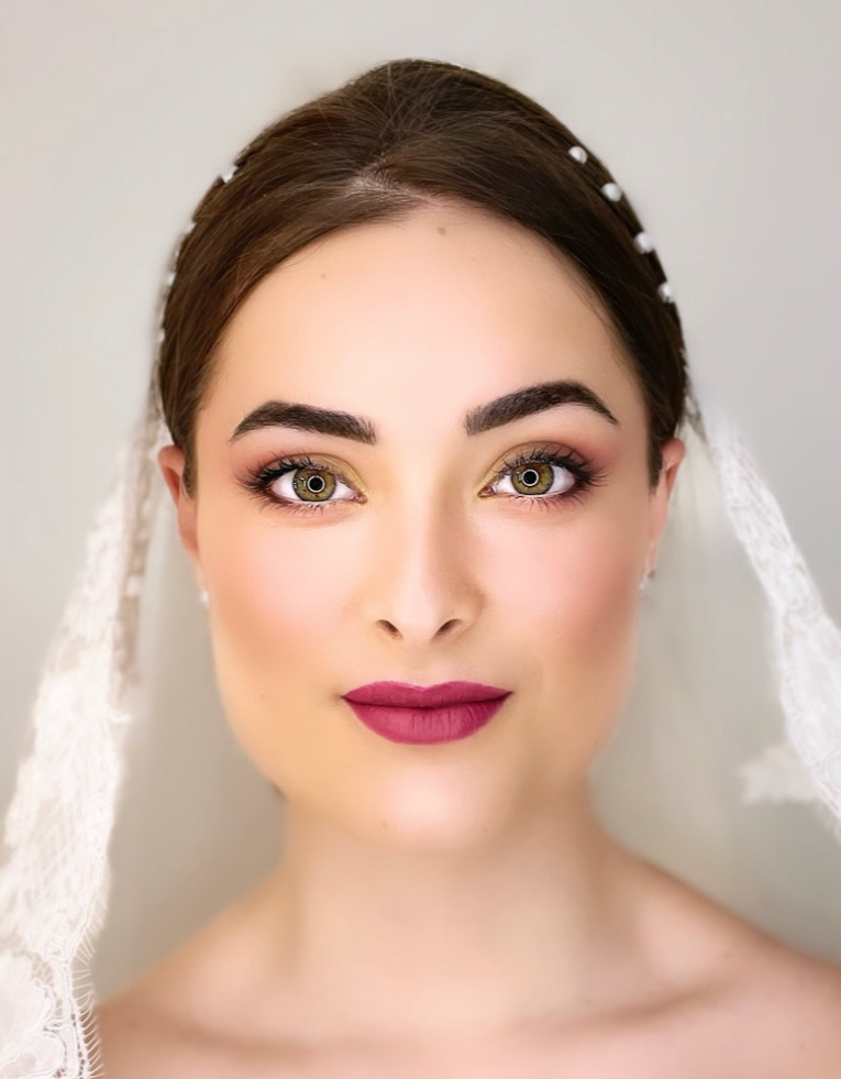 Trabajo de maquillaje de Paco Navarro · Maquillaje de novia